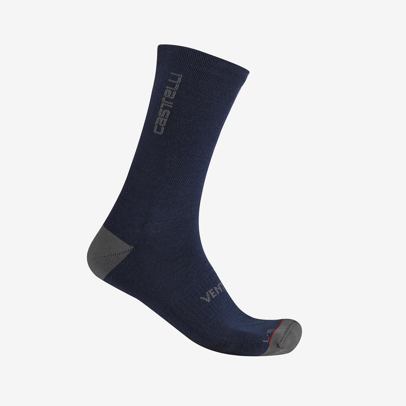 Calcetines de invierno Castelli Venti Soft Merino 2026
