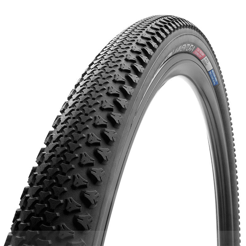 Czarna opona Michelin Aventura 700x38 Gravel przystosowana do zastosowania bezdętkowego Tubeless Ready