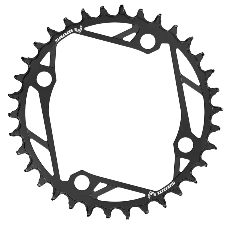 Crown Sram T-Type Eagle 104bcd Girob 104 mm, negro, 12 V