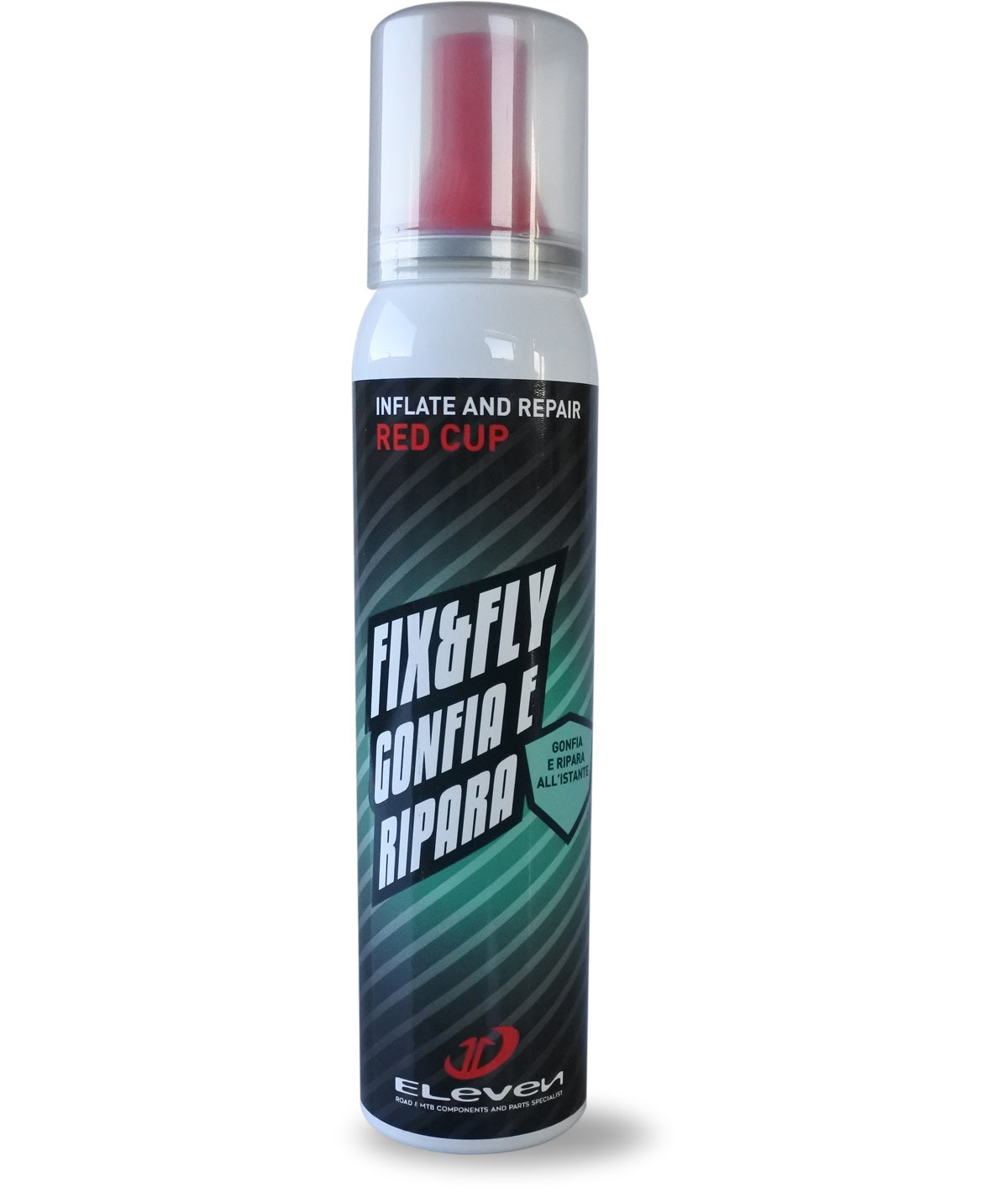 Inflador y Reparador Eleven Fix and Fly Vaso Rojo 100ml