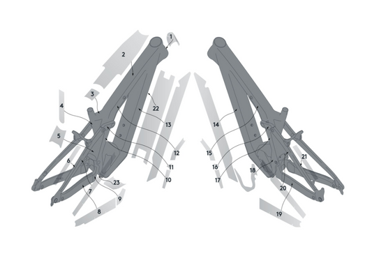 Zestaw ochrony podwozia syncros Scott Patron Carbon