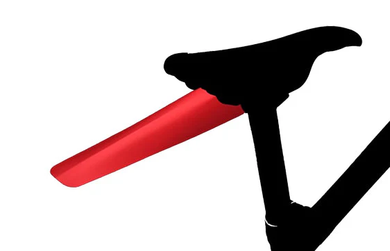 Parafango posteriore montaggio sella Velox