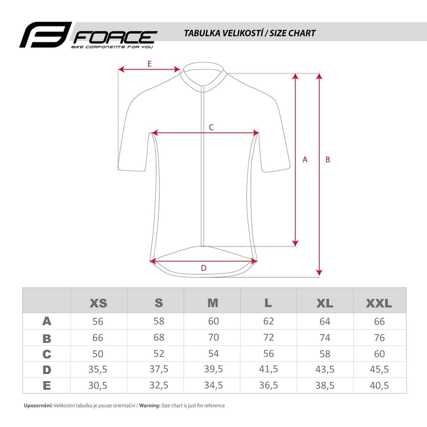 MAGLIA CICLISMO MANICA CORTA FORCE T10, NERO-BIANCO