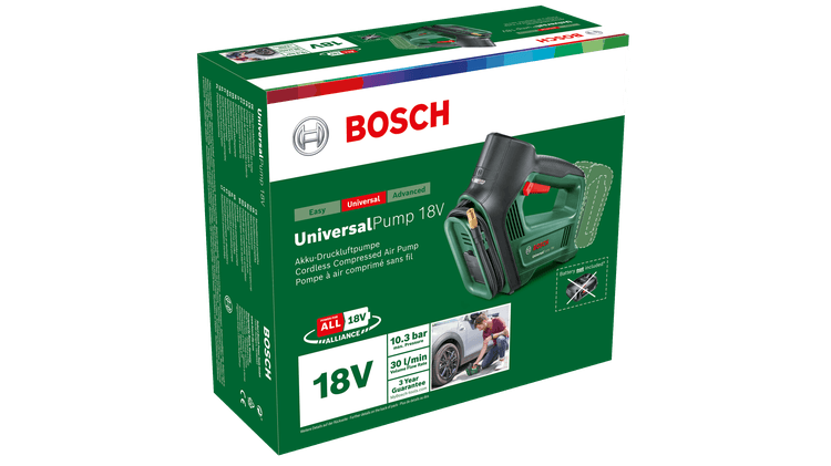 Universelle Bosch Elektropumpe 18V