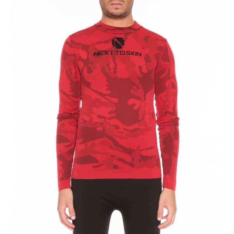 Long sleeve t-shirt Camu Next to Skin Red