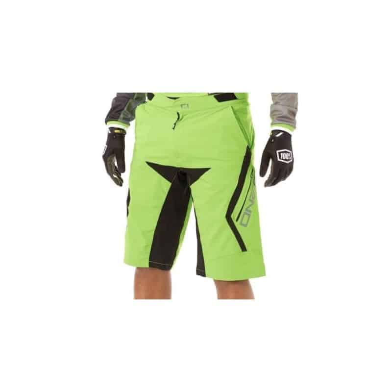 ONEAL ROCKSTACKER SHORTS color FLUO GREEN-BLACK size 32/48 