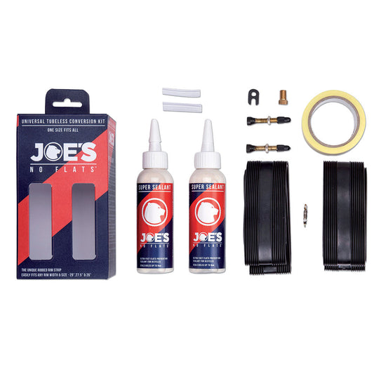KIT de conversion universel JoeS 40mm pour Roues + Valve PRESTA