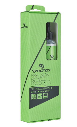 Tubeless syncrros en tepels 'bedekte - 33 mm lintkit