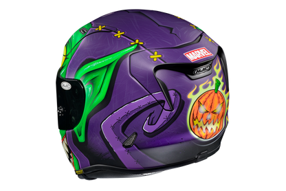 Hjc Rpha 11 Green Goblin Marvel helmet