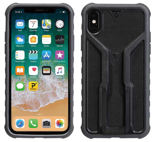 Okładka na iPhone'a XS Max z topaak wsparcie rideCase z mocowaniem