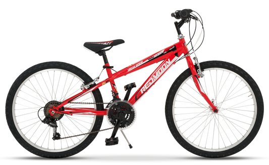 Velomarche Homme Lune Rouge 24"