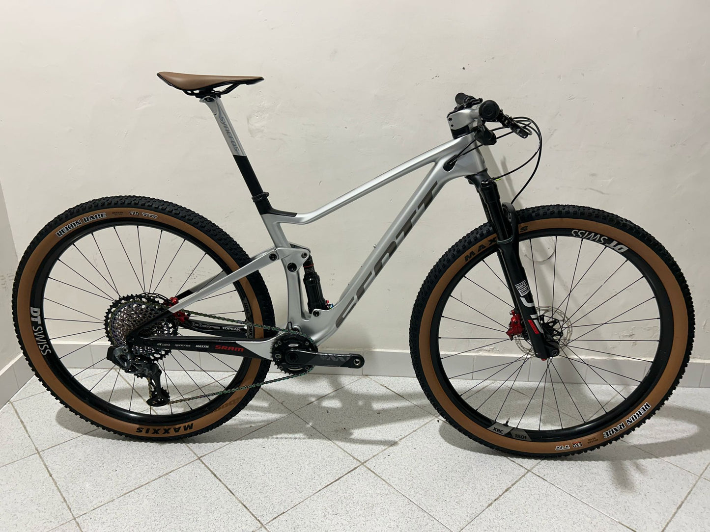 Scott Spark RC Limited Edition "N1NO Schurter" maat M - Gebruikt