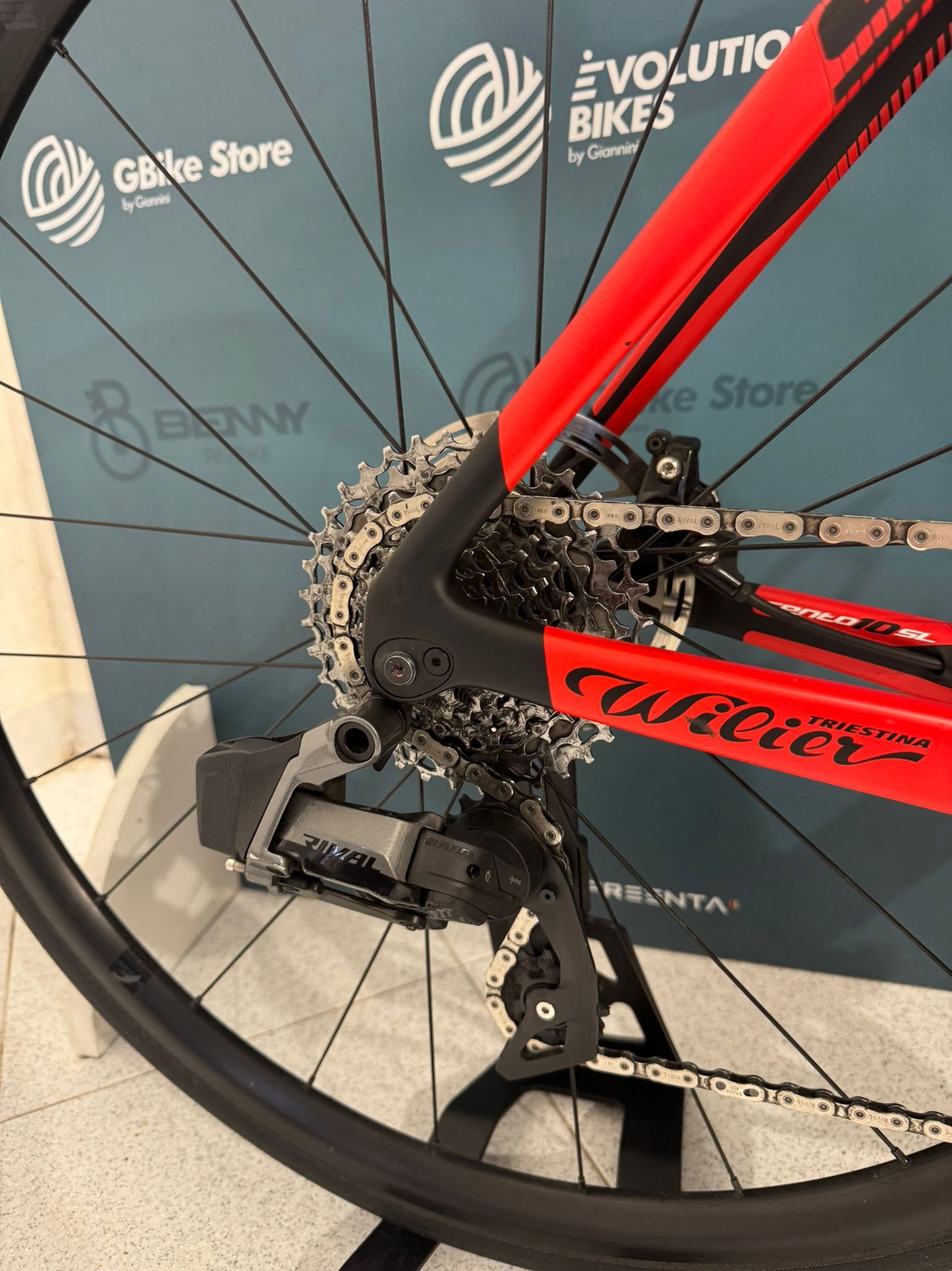 Wilier Taille du disque Cento10 SL AXS L - Utilisé