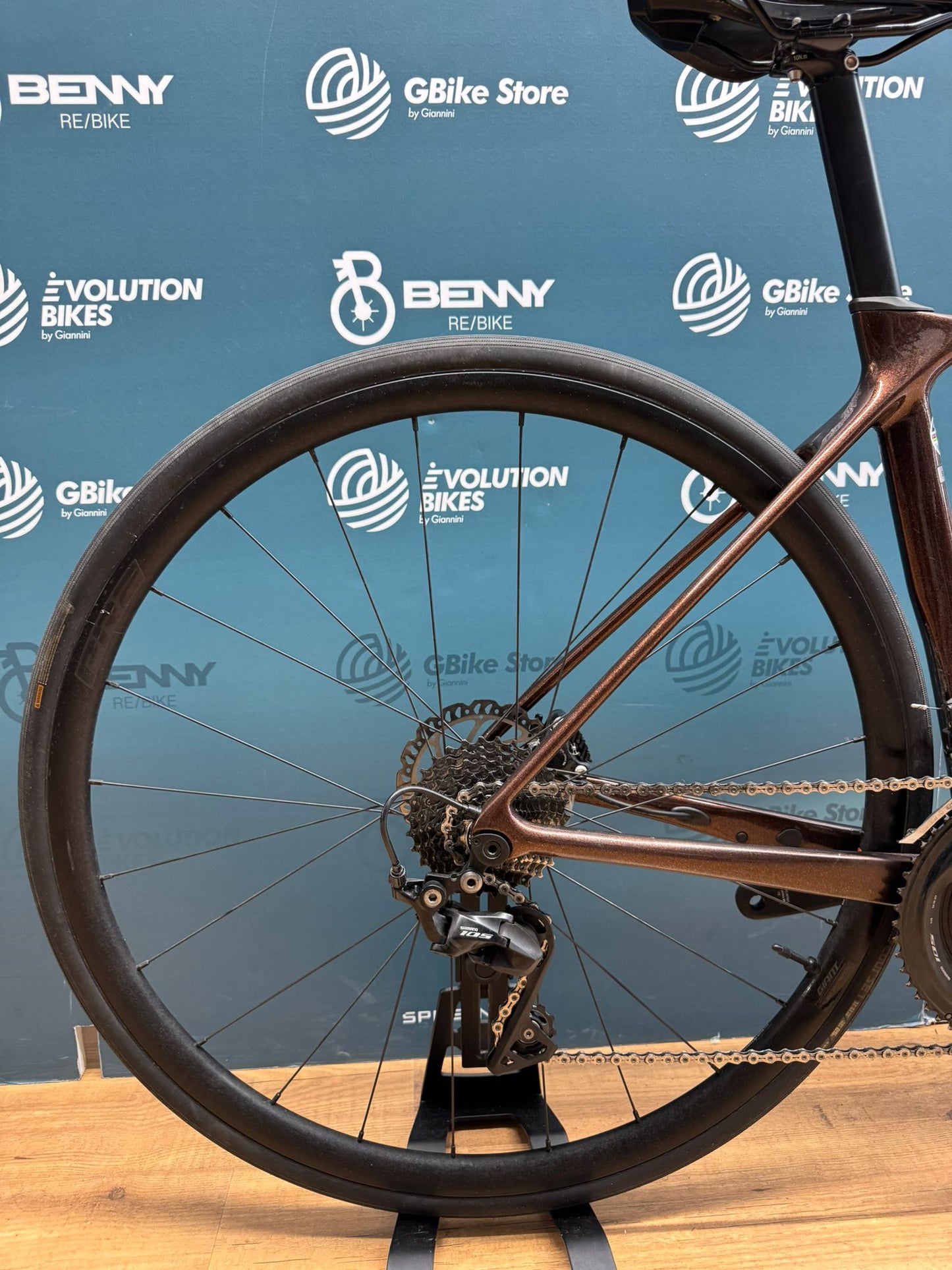 Taille du disque géant TCR 2 S - Utilisé