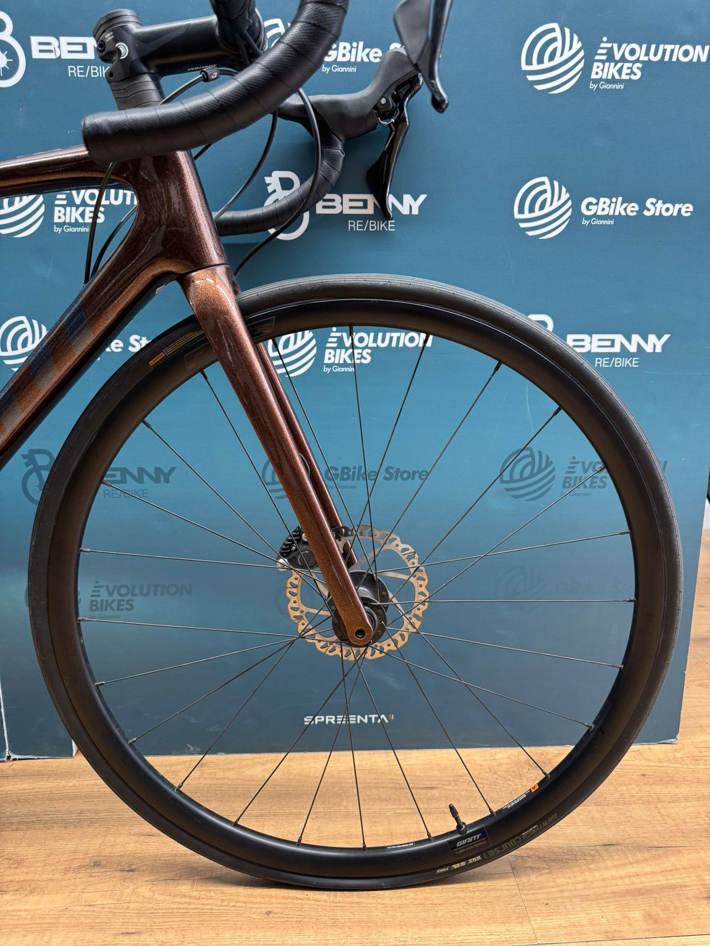 Taille du disque géant TCR 2 S - Utilisé