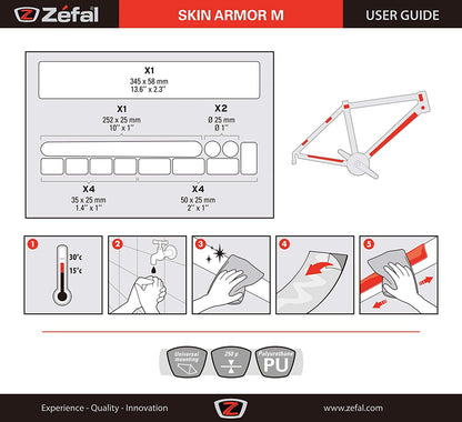 Protection de cadre Zefal Skin Armor M
