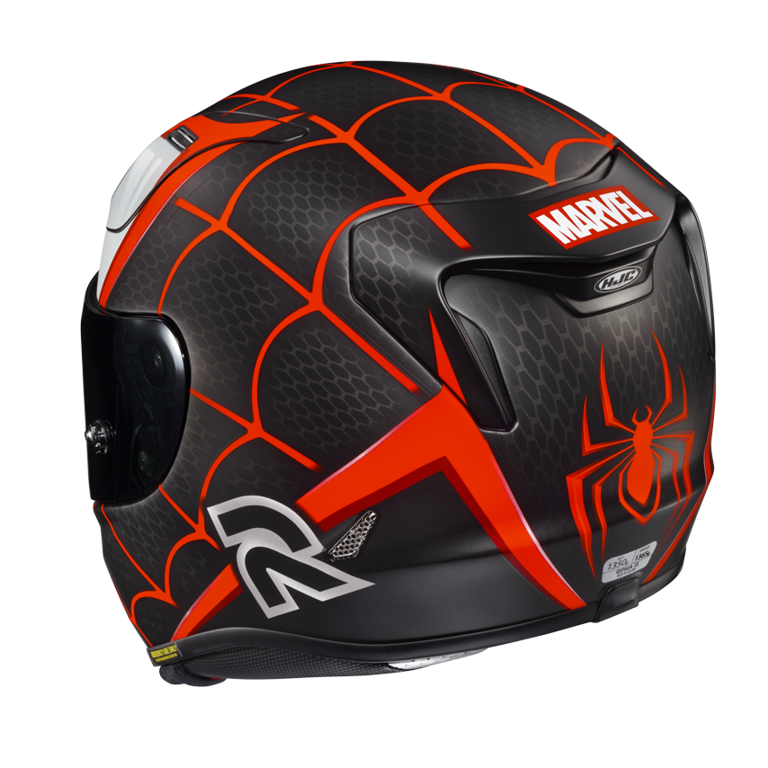 Hjc Rpha 11 Miles Morales Marvel MC1SF helmet 