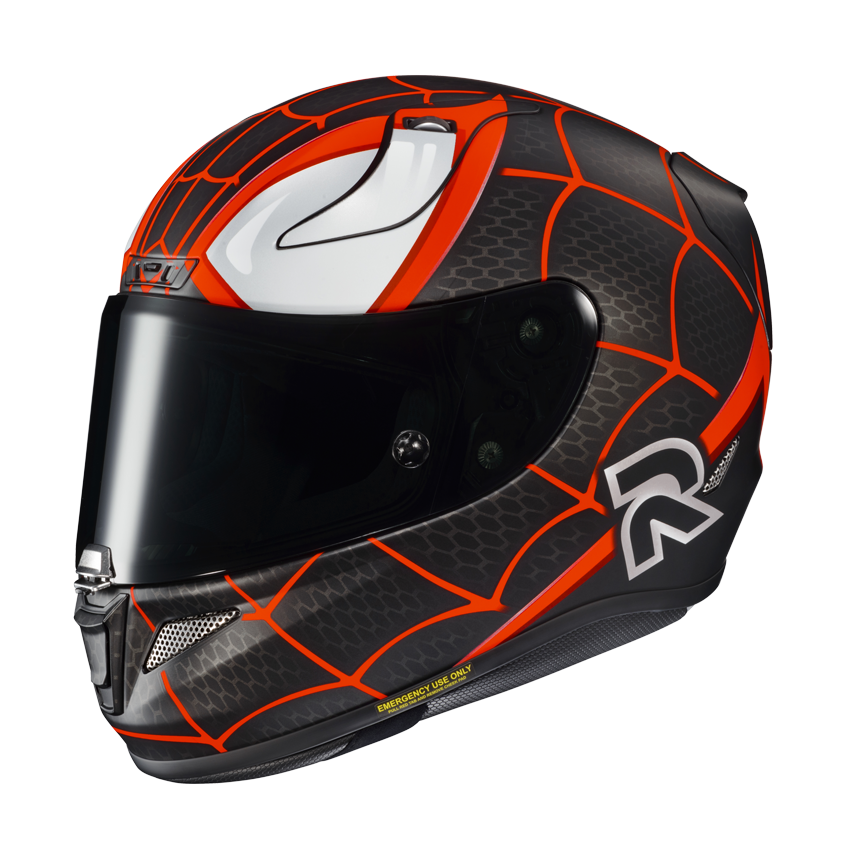 Casco Hjc Rpha 11 Miles Morales Marvel MC1SF