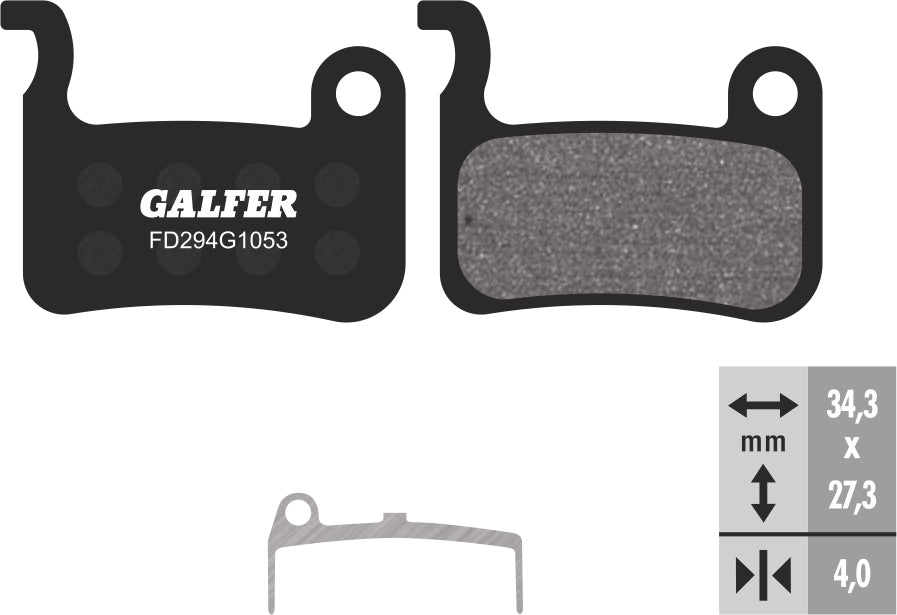 GALFER brake pads FD294G1053 For SHIMANO Deore XT / LX / SAINT 04-07 / XTR 03