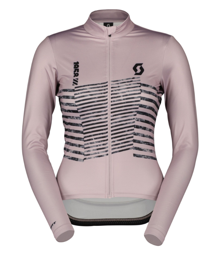 Chemise à manches longues Scott RC Team Warm Graphics pour femmes