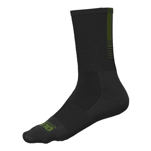 Chaussettes à ALÉ thermique verte de 18 cm