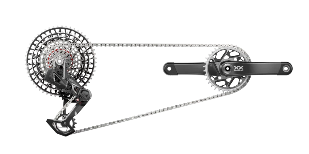 Groupe Sram XX SL T-Type Eagle Axes Powermeter Spider