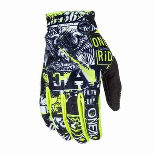 ONEAL MATRIX YOUTH GLOVE ATTACK CHILDREN color BLACK-YELLOW-FLUO-WHITE