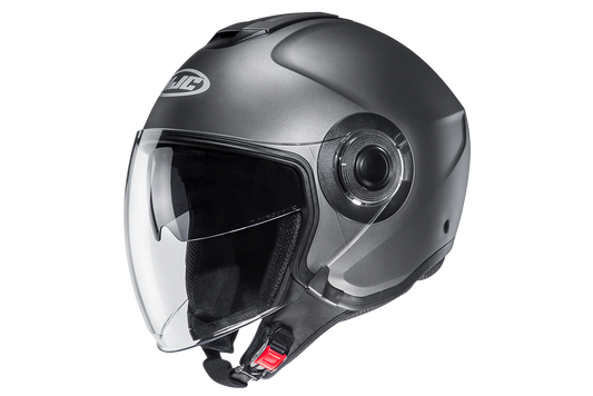 Casco de titanio semi plano HJC I40