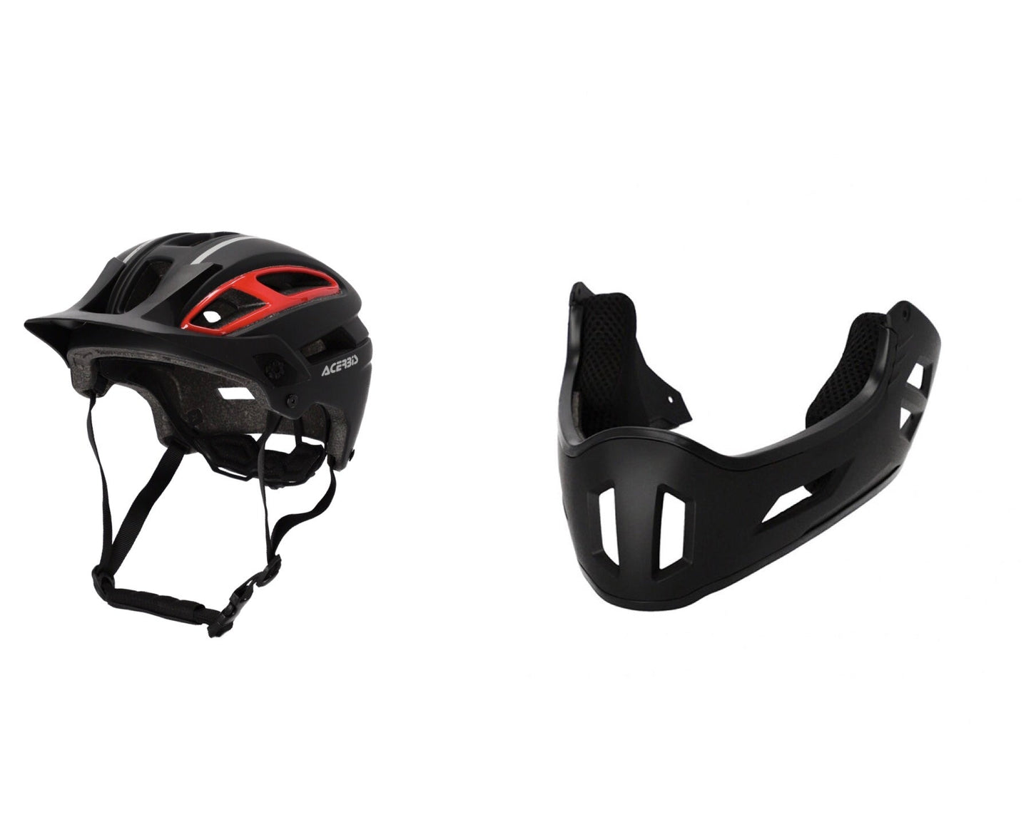 Acerbis Double.P Casque avec Chinner amovible