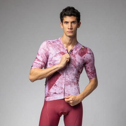 Jersey de manga corta Alè pr-e mármol 2025