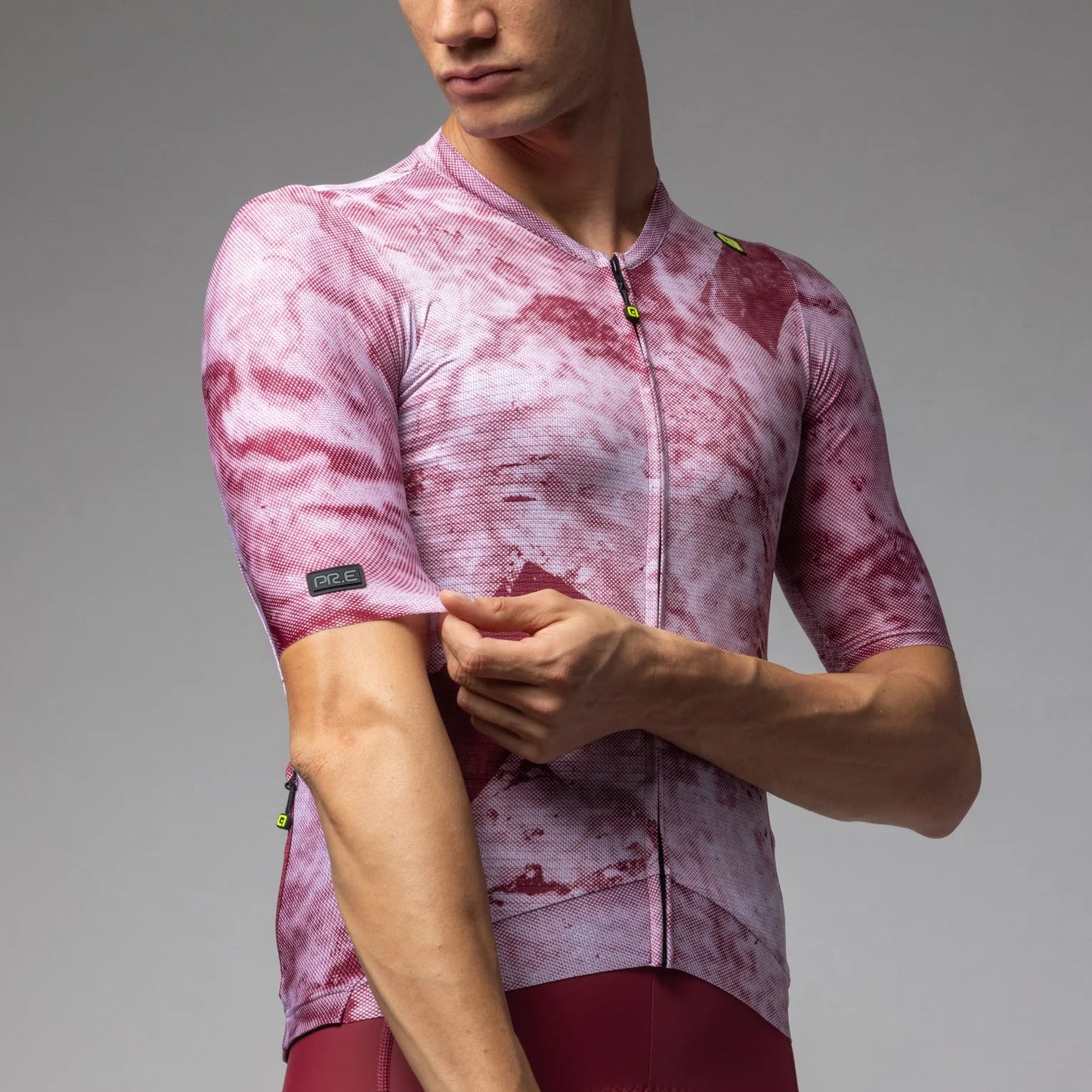 Jersey de manga corta Alè pr-e mármol 2025