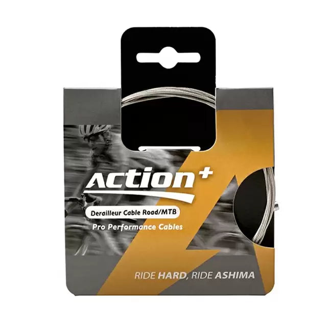 Ashima Action + Câbles de frein à câble de frein, Shimano compatible