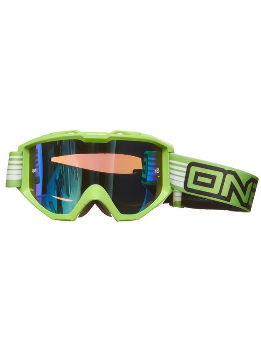 Masque plat O'Neal B1 RL Goggle en vert/radium