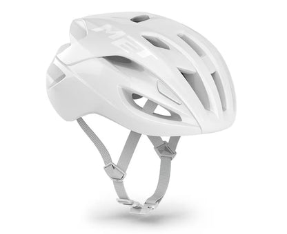 Casco Met Rivale Mips Absolute White Edición Limitada