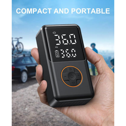 Mini Compressore Universale Barbieri 10 Bar Per Tutte Le Valvole Con Display Digitale