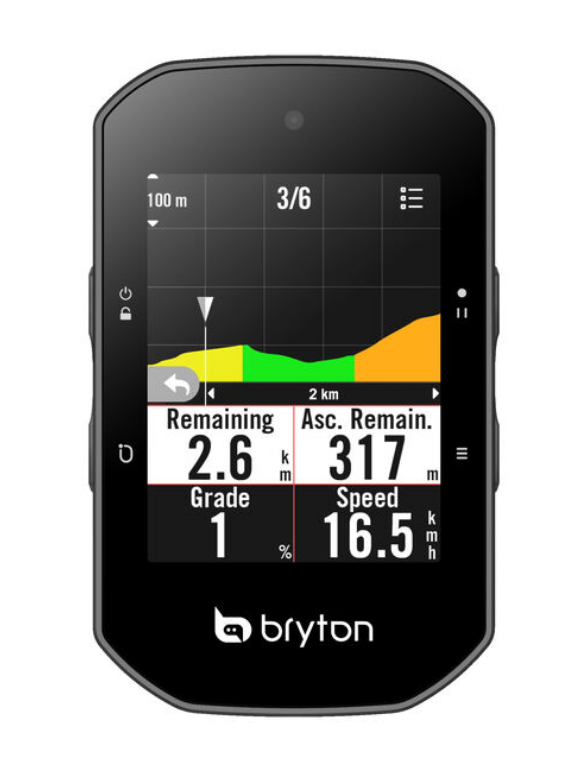 Bryton Rider S500 T cycle computer