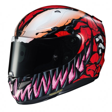 Hjc Rpha 11 Carnage MC1 helmet