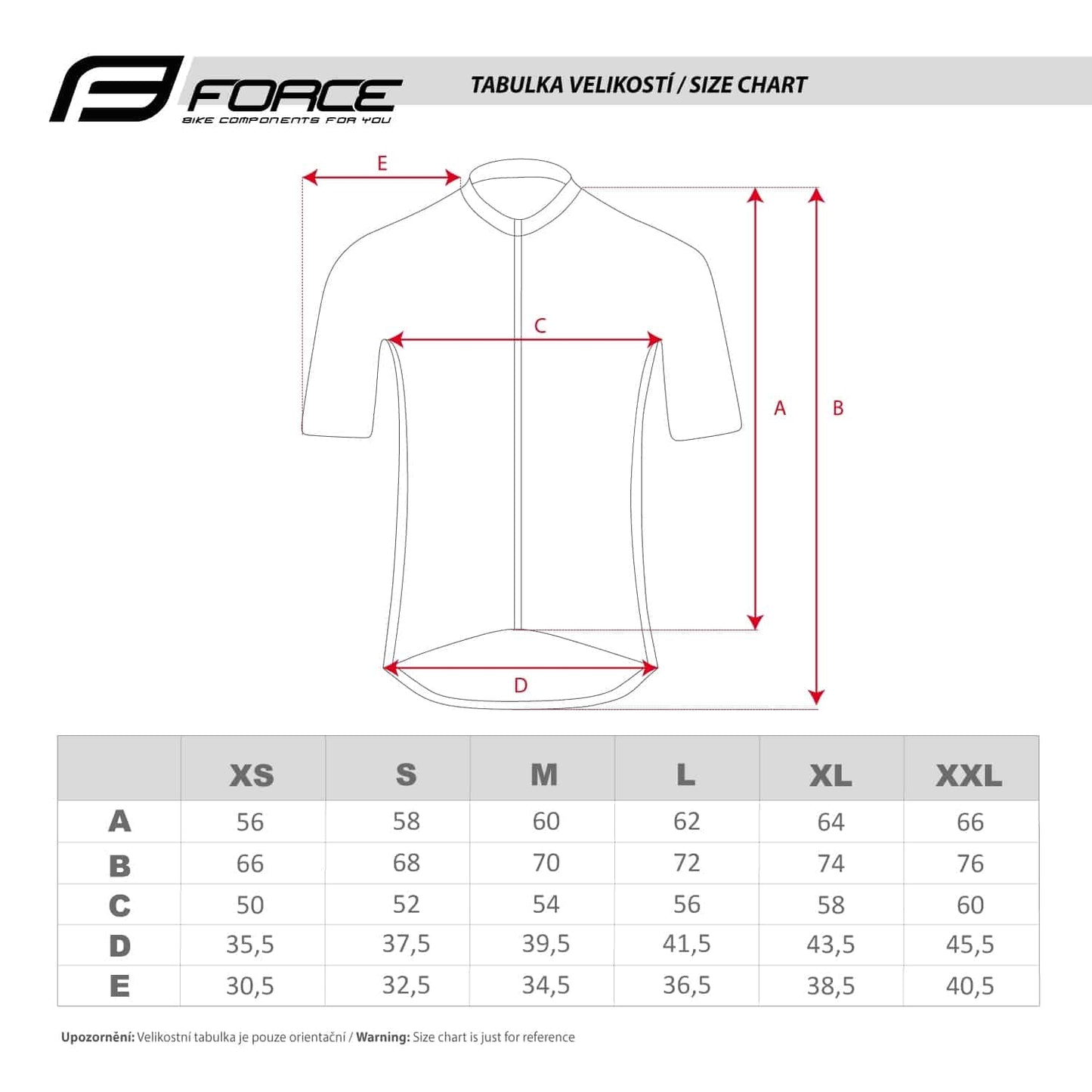 FORCE T10 SHORT SLEEVE CYCLING JERSEY, BLACK-WHITE