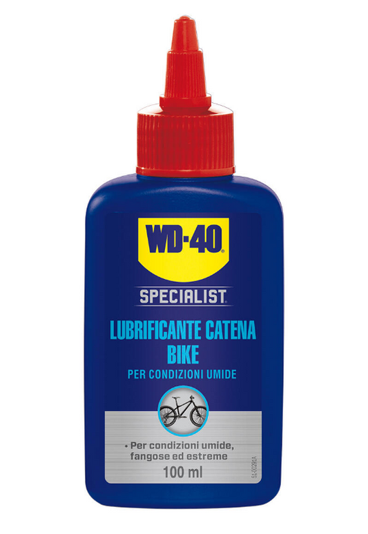 WD-40 Specialist Bike Chain Lubricant For Wet Conditions 100ml