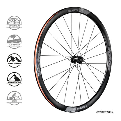 Roues Vision Team 35 Disc Center Lock XDR