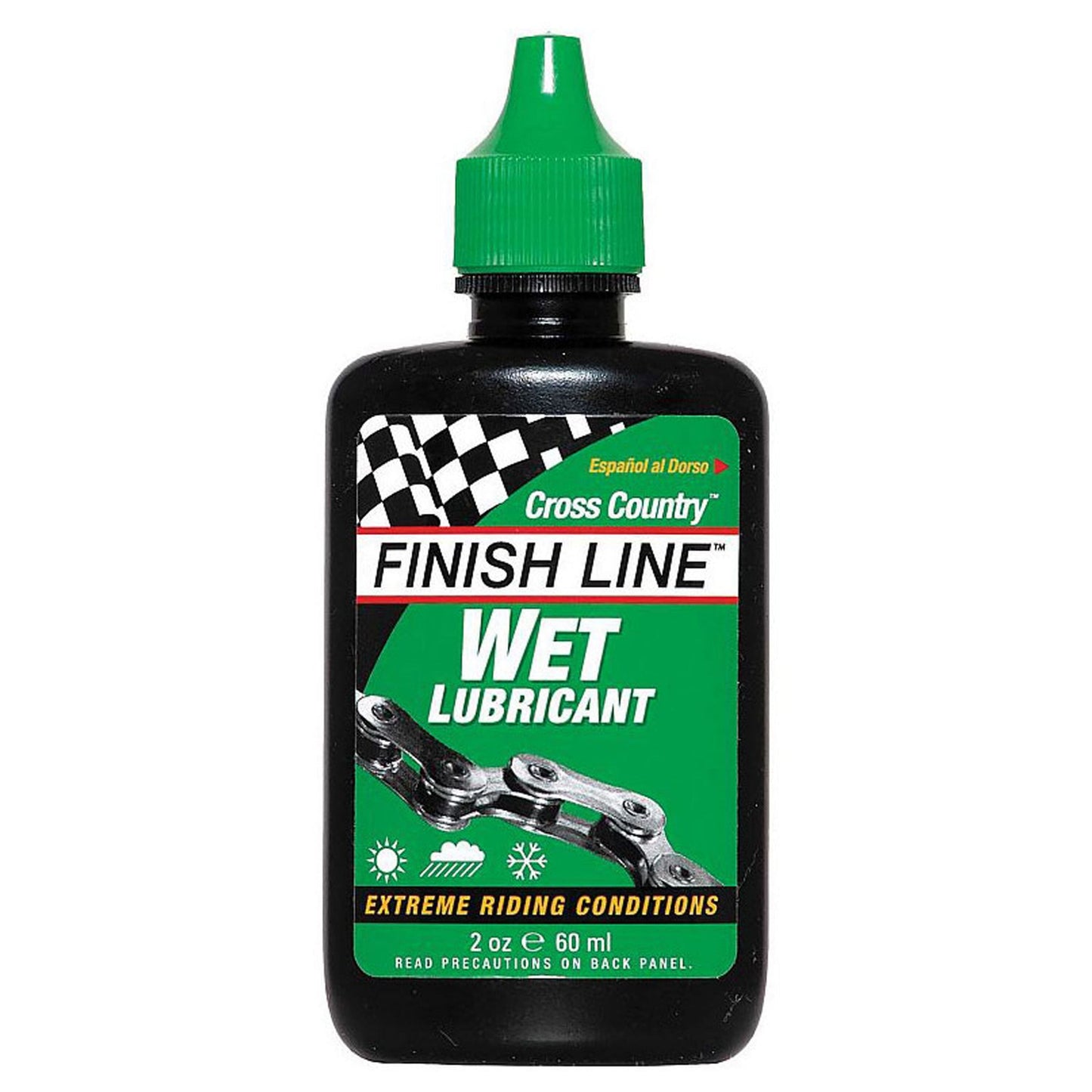 Cross Country Drop Finish Line Wet Lubricant 60ml