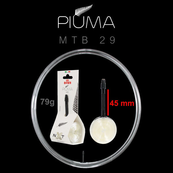 Barbieri NXT Piuma MTB inner tube 29x2.0/2.6 - 45mm Presta Valve