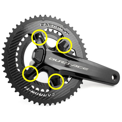 Kit Viti e Copriviti Carbon Ti X-Cover Shimano Dura Ace 9200